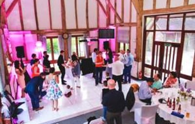 Dancefloor at Warnham Barn Rookwood 