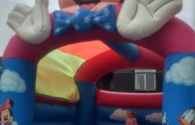 Mickey Mouse bouncy castle