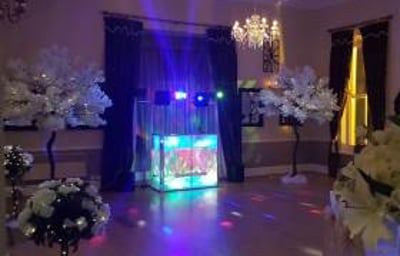 White Hart Wedding Setup