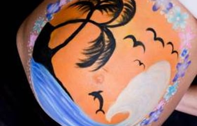Prenatal Bump Painting