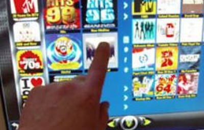 Touch Screen Juke Box