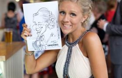 Caricaturist Luke Warm