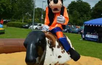 Goofy Participating at an Event