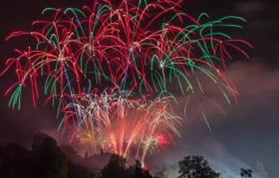 Firework Champions Winning Display