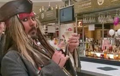 Drink up me hearties yo ho