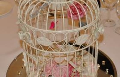 Beautiful Birdcage Centrepiece