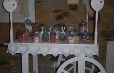 Scrumptious Candy Cart