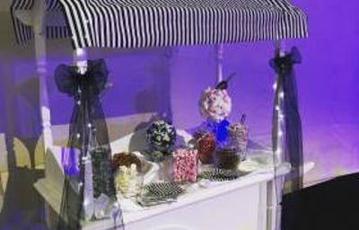 Candy Cart hire in Hertfordshire, Bedfordshire, Essex & surrounding areas. 