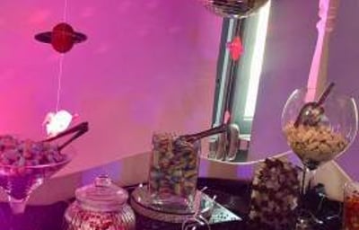 Space Themed Candy Cart hire in Hertfordshire, Bedfordshire, Essex & surrounding areas.