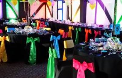 Party decor hire in Hertfordshire, Bedfordshire, Essex & surrounding areas.