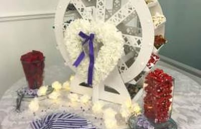 Sweet ferris wheel hire in Hertfordshire, Bedfordshire, Essex & surrounding areas.