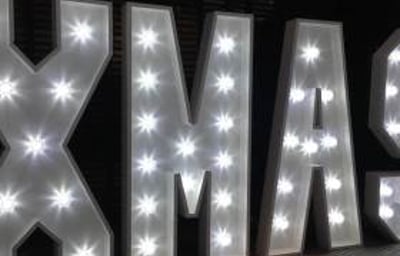 4ft Light Up Letter hire in Hertfordshire, Bedfordshire, Essex & surrounding areas. 