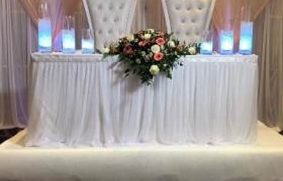 Wedding decor in Hertfordshire, Bedfordshire, Essex & surrounding areas.