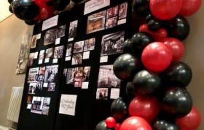 Organic Balloon Garland in Hertfordshire, Bedfordshire, Essex & surrounding areas.