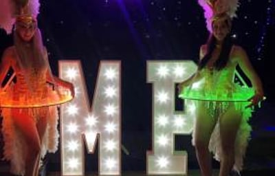 Light Up Letter Hire in Hertfordshire, Essex, Bedfordshire & surrounding areas. Perfect for all birthdays, birthdays, weddings, Proms and many more