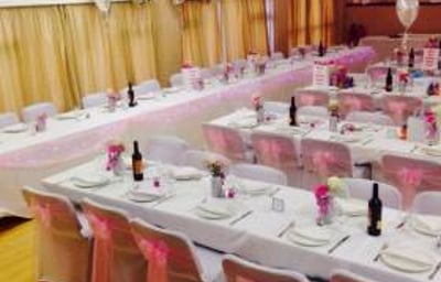 Party decor hire in Hertfordshire, Bedfordshire, Essex & surrounding areas. Perfect for weddings, birthdays & corporate events