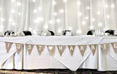Starlight backdrop hire in Hertfordshire, Bedfordshire, Essex & surrounding areas. Perfect for weddings, birthdays or corporate events