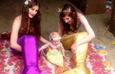 Meeting an Adorable Little Mermaid!