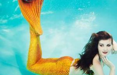 Our Lovely Mermaid Melusine Swimming