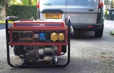 Generator Available Because if the Power Goes Down the Party Doesent Have To!