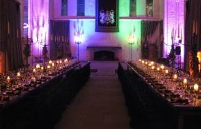Stirling Castle Main Hall Mood Lights