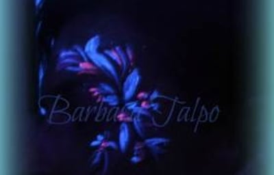 Fluorescent Tattoo Body Painting