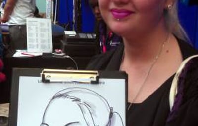 Caricature of a Girl