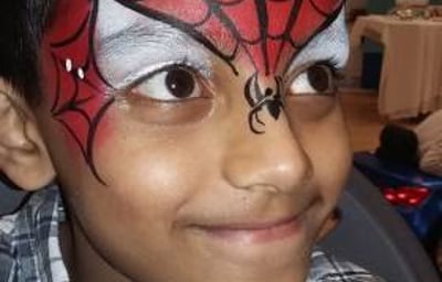 Spiderman ( half face)