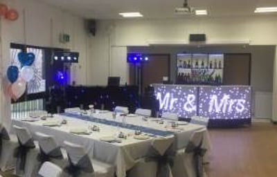 Led Mobile Bar / Mr & Mrs