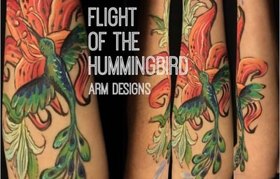Hummingbird arm designs