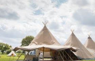 Three giant tipis 2