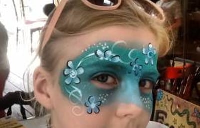 Flower Mask - Reach for the Bubbles, Godney