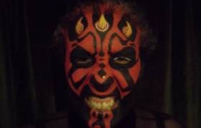 Darth Maul for fancy dress party
