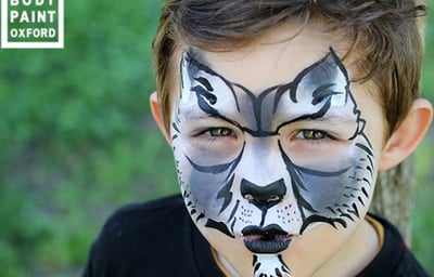 facepainting wolf