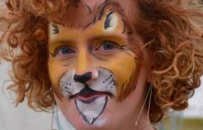 Facepainting Lion Face Folk East