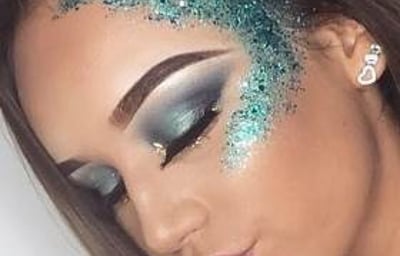 Glitter side inc hair