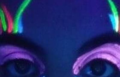 Face paint UV 2 eye