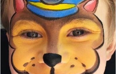 Face paint Paw Patrol 1