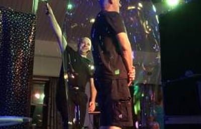 Be INSIDE a giant bubble