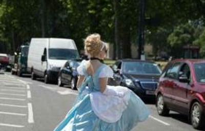 cinderella on road