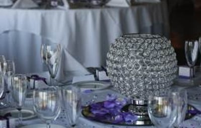 25cm Low Crystal Globe