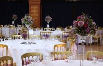 Cocktail Vase Centrepiece with Fresh Flowers