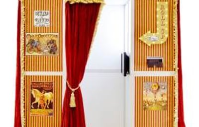 The stunning Vintage Circus Booth