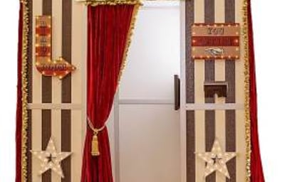 The stunning Big Brother Diary Room Booth