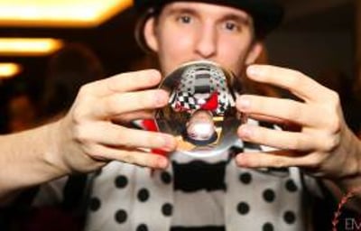 Contact juggling circus costume