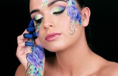 Orchid Facepaint & Makeup