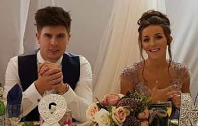 evie and steve top table 17