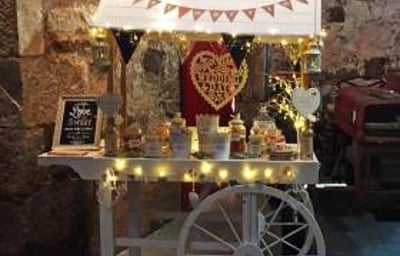 Wedding Candy Cart