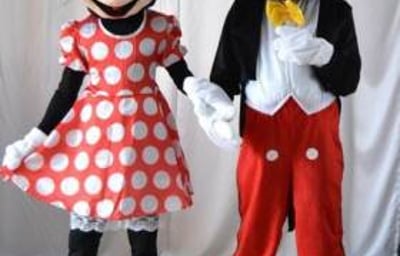 Mickey and minnie mouse