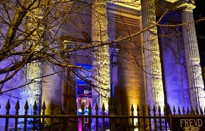 Freuds Entrance Uplighting & Outdoor Floods - Core Event Hire.jpg